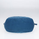 PRADA Shoulder Bag Nylon 2way Blue Silver Auth ki4799-5