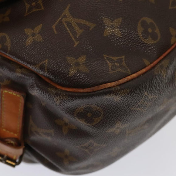 LOUIS VUITTON Monogram Saumur 35 Shoulder Bag M42254 LV Auth ki4838