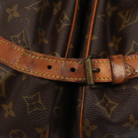 LOUIS VUITTON Monogram Saumur 35 Shoulder Bag M42254 LV Auth ki4838