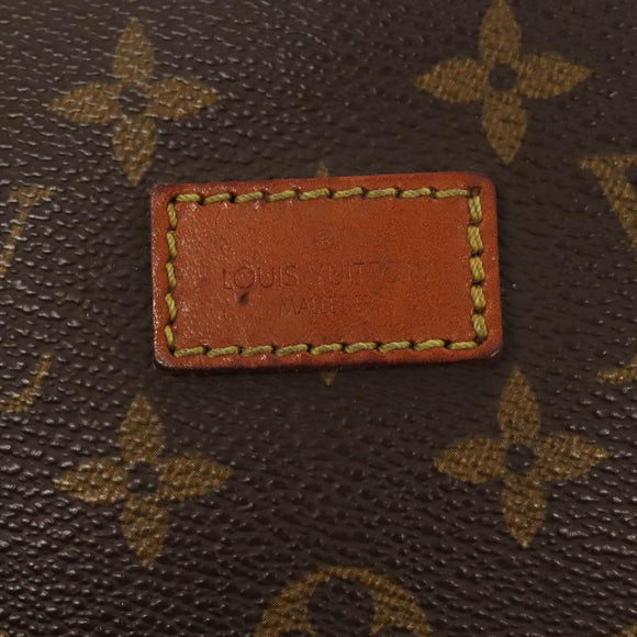 LOUIS VUITTON Monogram Saumur 35 Shoulder Bag M42254 LV Auth ki4838