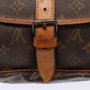 LOUIS VUITTON Monogram Saumur 35 Shoulder Bag M42254 LV Auth ki4838-26