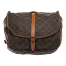 LOUIS VUITTON Monogram Saumur 35 Shoulder Bag M42254 LV Auth ki4838-2