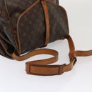 LOUIS VUITTON Monogram Saumur 35 Shoulder Bag M42254 LV Auth ki4838-7