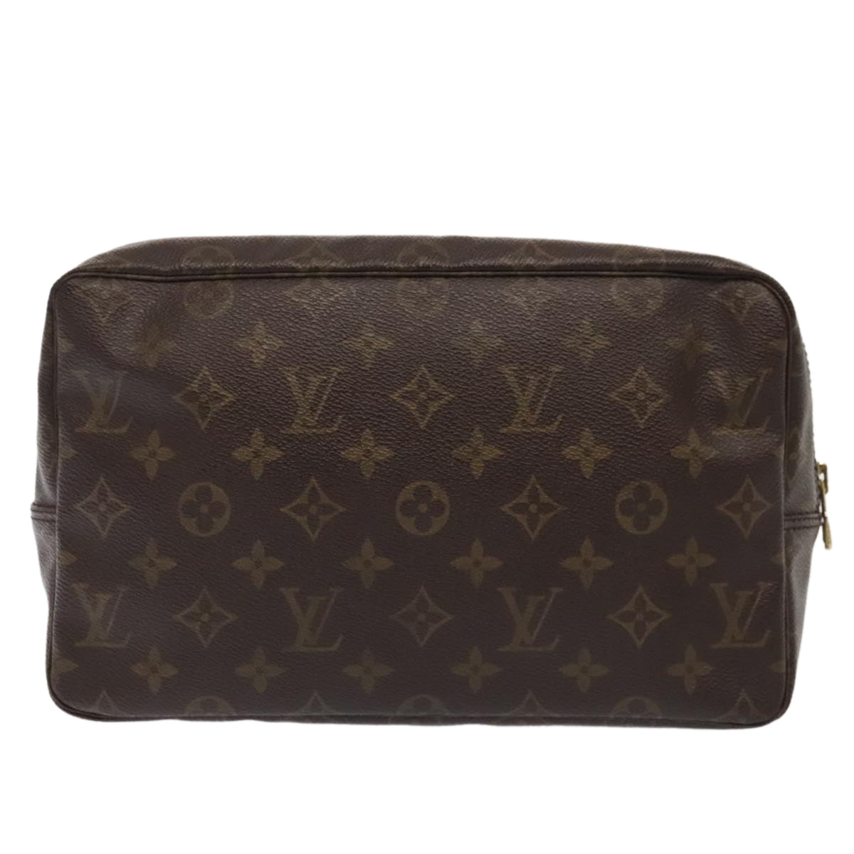 LOUIS VUITTON Monogram Trousse Toilette 28 Clutch Bag M47522 LV Auth ki4842