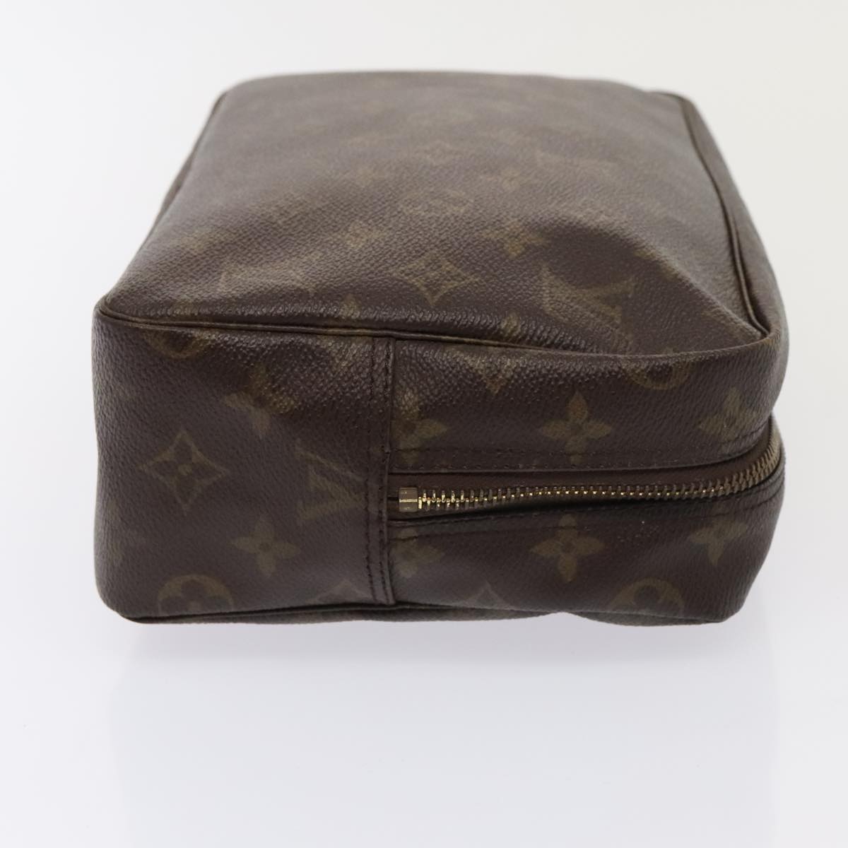 LOUIS VUITTON Monogram Trousse Toilette 28 Clutch Bag M47522 LV Auth ki4842