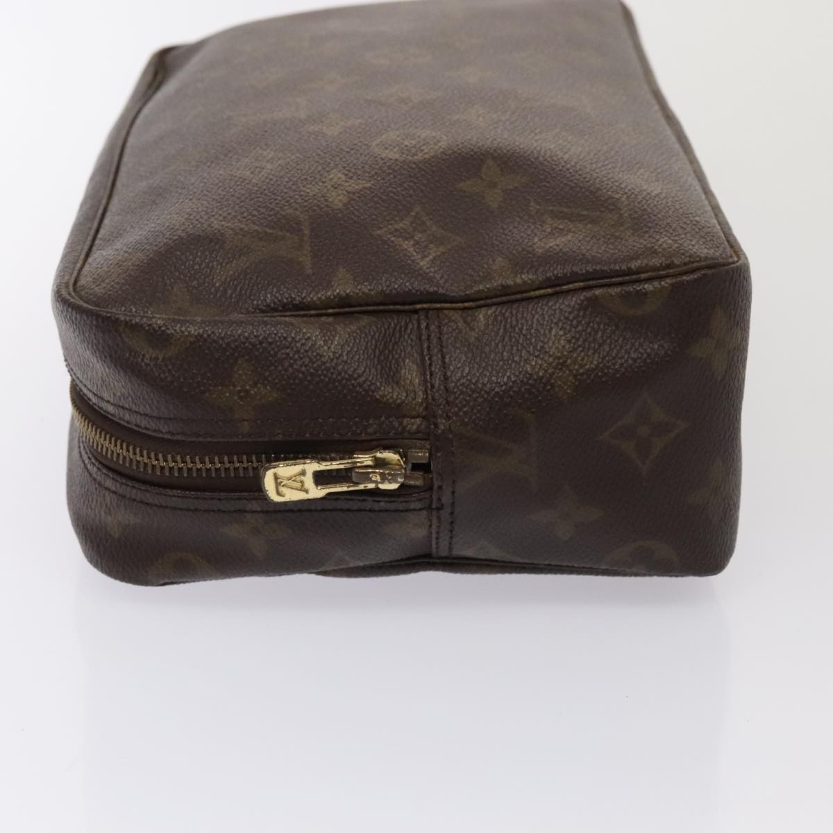 LOUIS VUITTON Monogram Trousse Toilette 28 Clutch Bag M47522 LV Auth ki4842