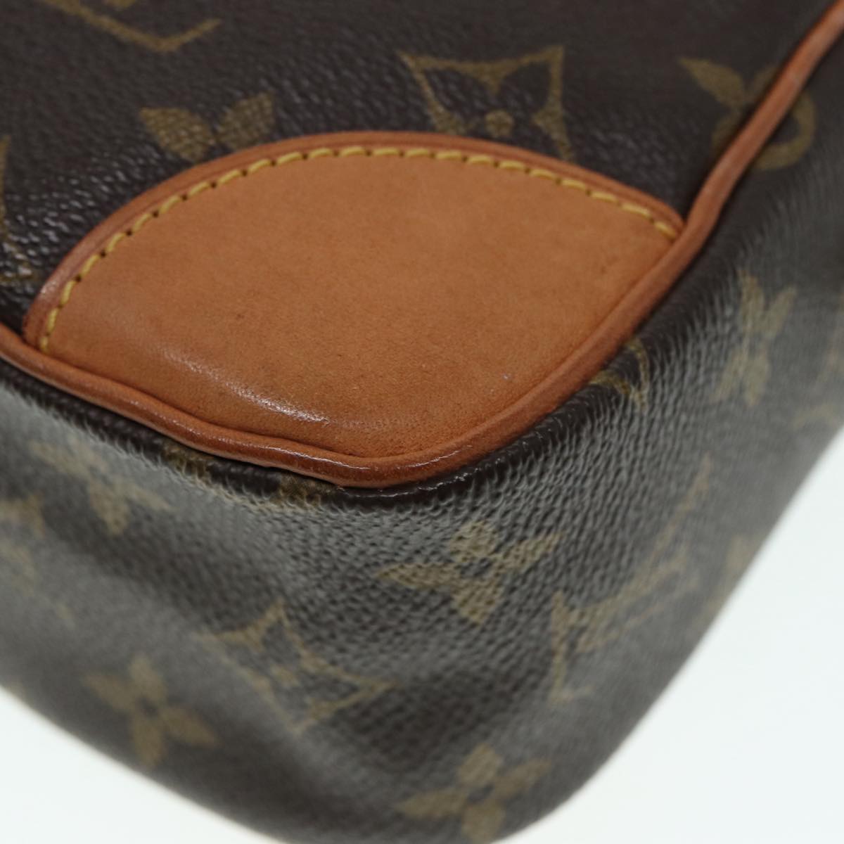 LOUIS VUITTON Monogram Compiegne 28 Clutch Bag M51845 LV Auth ki4843