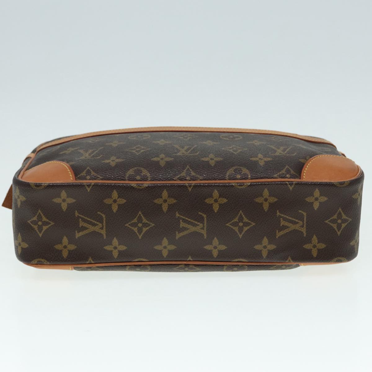 LOUIS VUITTON Monogram Compiegne 28 Clutch Bag M51845 LV Auth ki4843