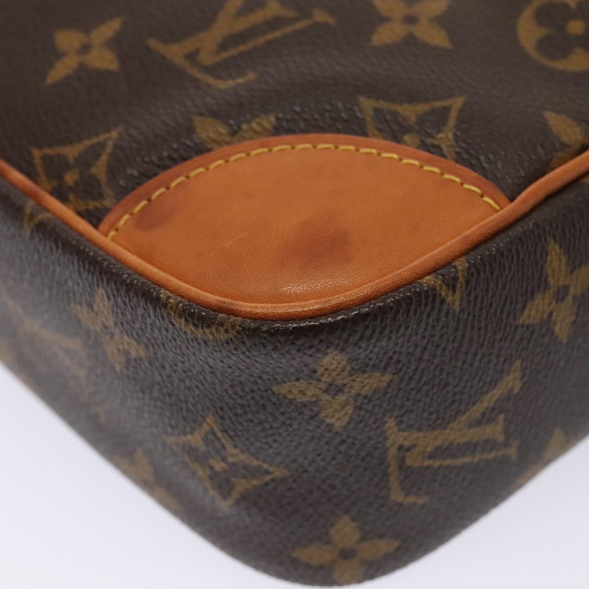 LOUIS VUITTON Monogram Compiegne 28 Clutch Bag M51845 LV Auth ki4844