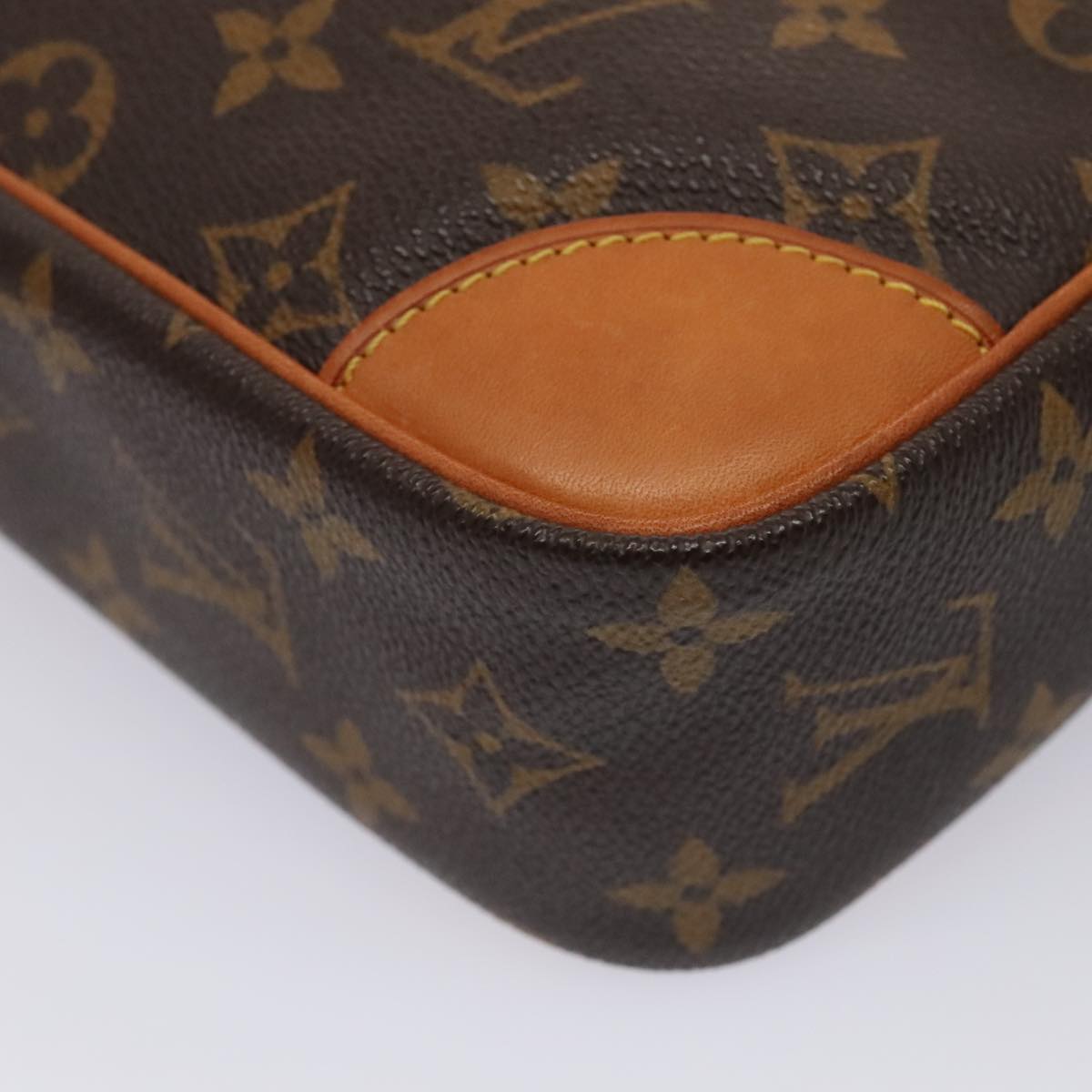 LOUIS VUITTON Monogram Compiegne 28 Clutch Bag M51845 LV Auth ki4844