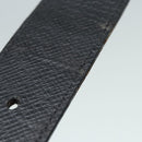 LOUIS VUITTON Damier Graphite Ceinture Amban Tour Belt M9632V LV Auth ki4850-10