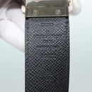 LOUIS VUITTON Damier Graphite Ceinture Amban Tour Belt M9632V LV Auth ki4850-11