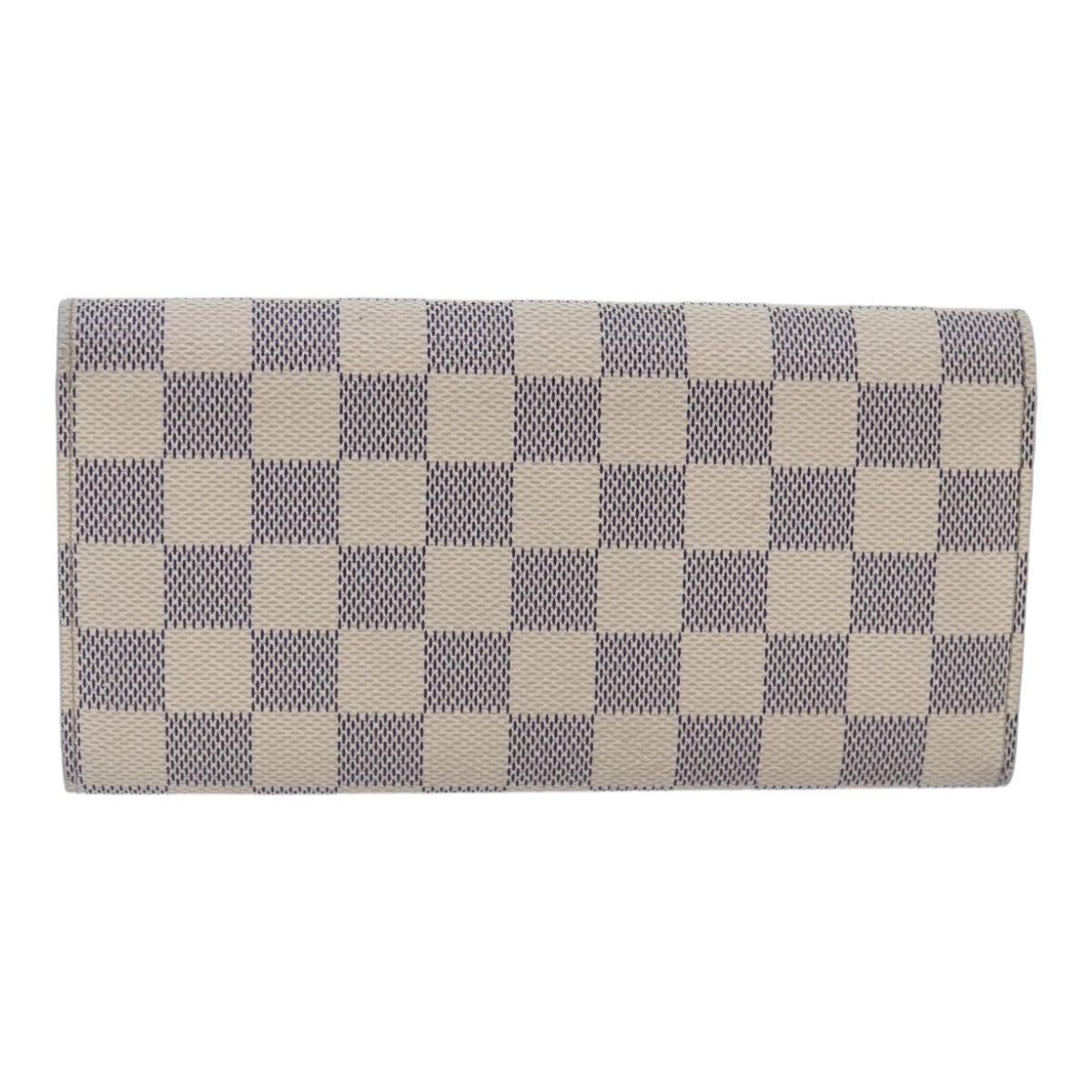 LOUIS VUITTON Damier Azur Portefeuille Emily Long Wallet N41625 LV Auth ki4863 - 0