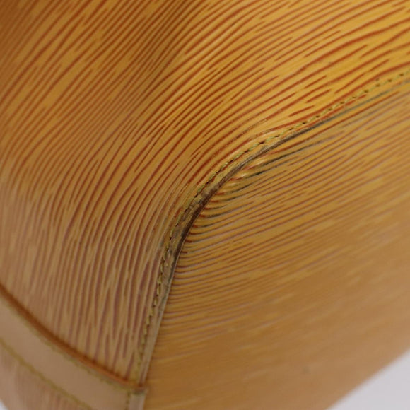 LOUIS VUITTON Epi Petit Noe Shoulder Bag Yellow M44102 LV Auth ki4864