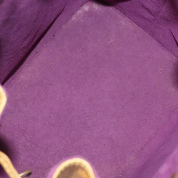 LOUIS VUITTON Epi Petit Noe Shoulder Bag Yellow M44102 LV Auth ki4864