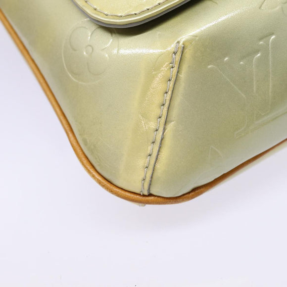 LOUIS VUITTON Monogram Vernis Thompson Street Bag Gris M91008 LV Auth ki4881