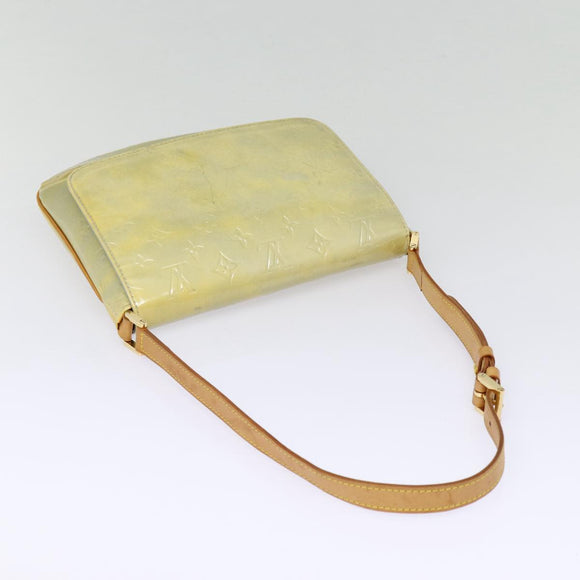 LOUIS VUITTON Monogram Vernis Thompson Street Bag Gris M91008 LV Auth ki4881