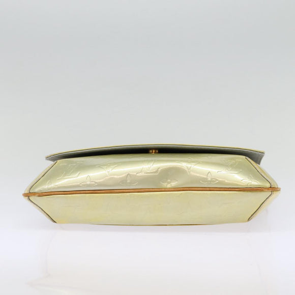 LOUIS VUITTON Monogram Vernis Thompson Street Bag Gris M91008 LV Auth ki4881