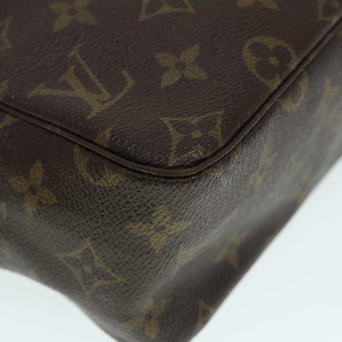 LOUIS VUITTON Monogram Trousse Toilette 28 Clutch Bag M47522 LV Auth ki4910