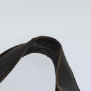 BOTTEGA VENETA Hand Bag Leather Brown Silver Auth ki4924-8