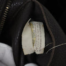 BOTTEGA VENETA Hand Bag Leather Brown Silver Auth ki4924-12