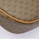 GUCCI Micro GG Supreme Shoulder Bag PVC Beige Gold 007 87 0018 Auth ki4930-15