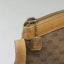 GUCCI Micro GG Supreme Shoulder Bag PVC Beige Gold 007 87 0018 Auth ki4930-10