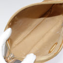 GUCCI Micro GG Supreme Shoulder Bag PVC Beige Gold 007 87 0018 Auth ki4930-11