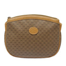 GUCCI Micro GG Supreme Shoulder Bag PVC Beige Gold 007 87 0018 Auth ki4930-13