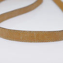 GUCCI Micro GG Supreme Shoulder Bag PVC Beige Gold 007 87 0018 Auth ki4930-8