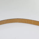 GUCCI Micro GG Supreme Shoulder Bag PVC Beige Gold 007 87 0018 Auth ki4930-14