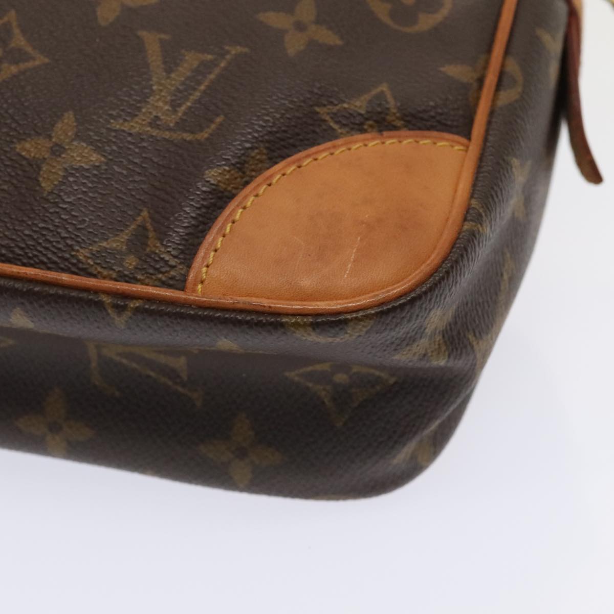 LOUIS VUITTON Monogram Compiegne 28 Clutch Bag M51845 LV Auth ki4942