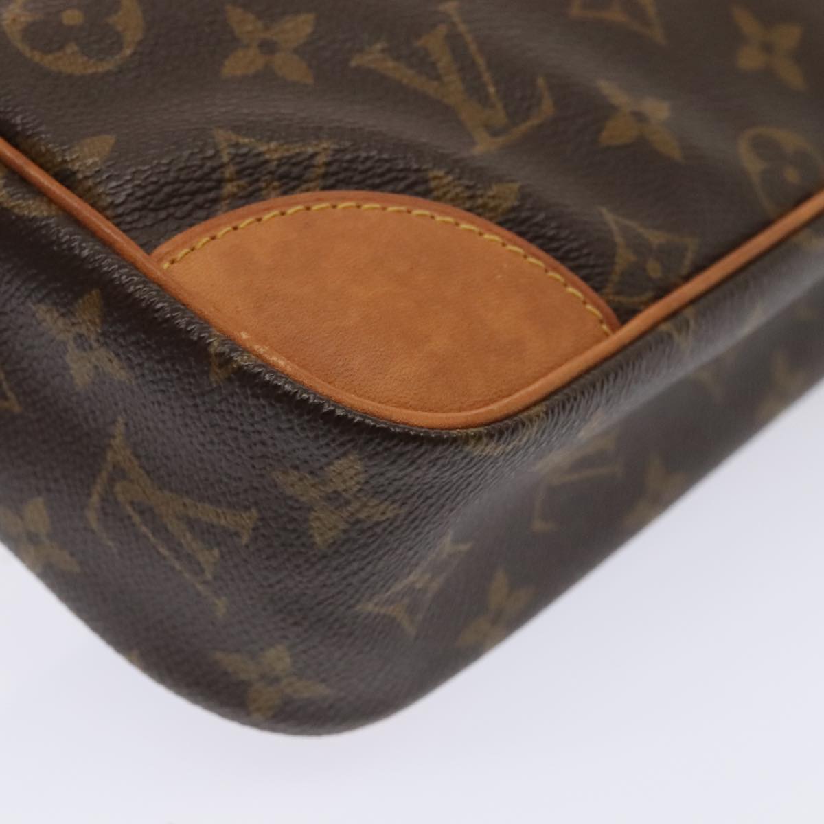 LOUIS VUITTON Monogram Compiegne 28 Clutch Bag M51845 LV Auth ki4942