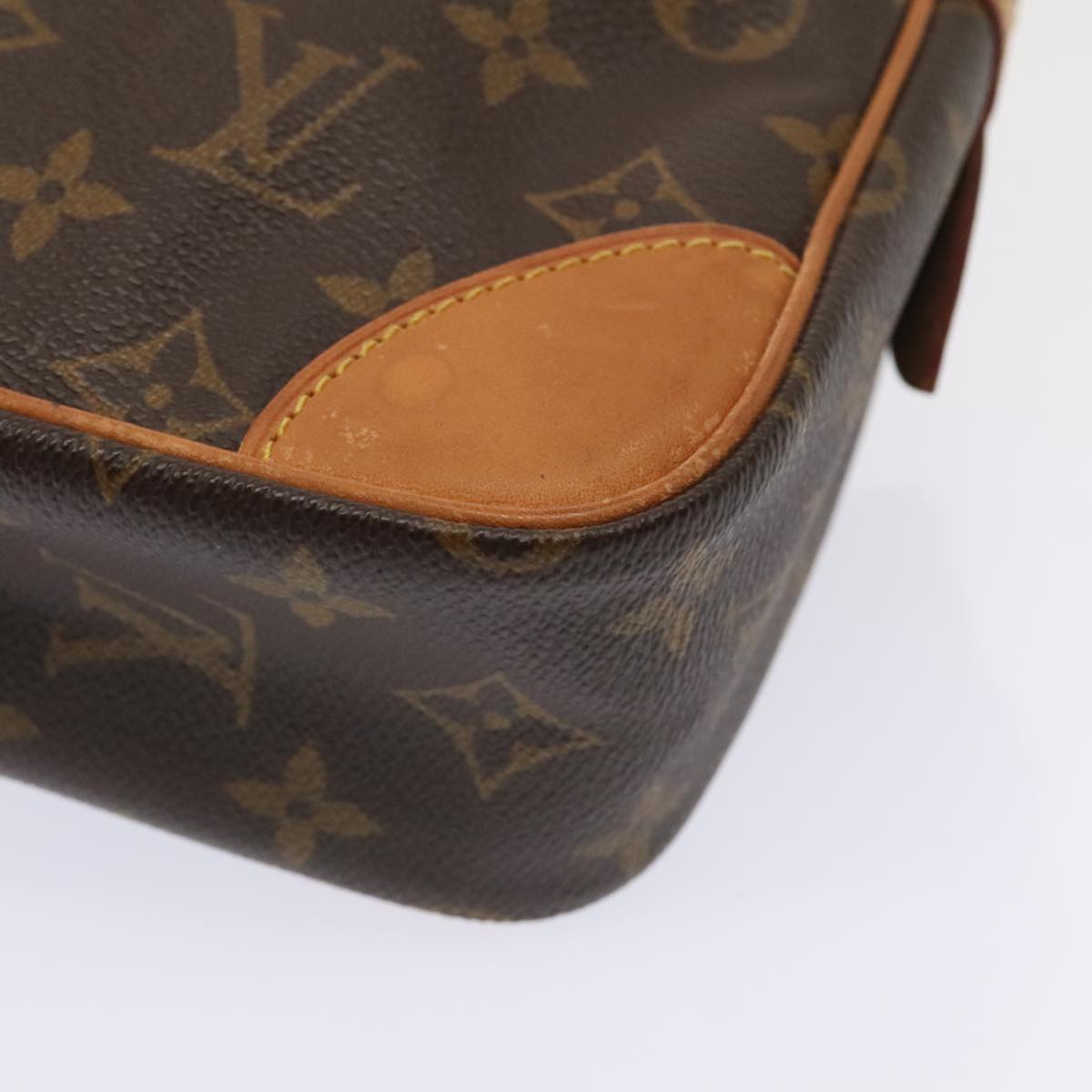 LOUIS VUITTON Monogram Compiegne 28 Clutch Bag M51845 LV Auth ki4942