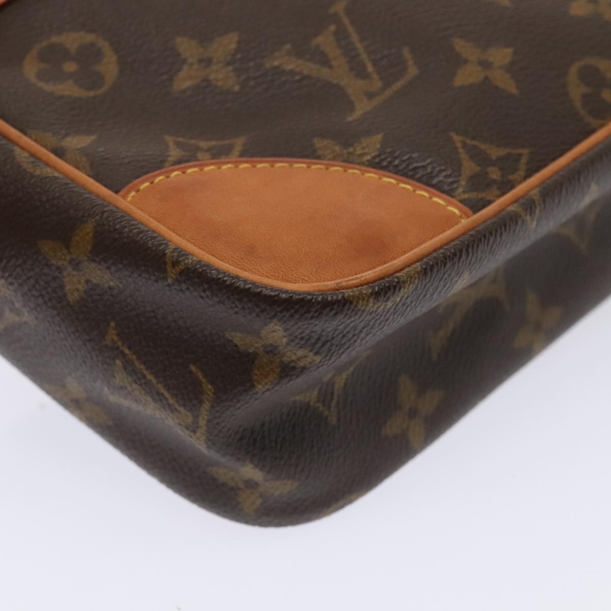 LOUIS VUITTON Monogram Compiegne 28 Clutch Bag M51845 LV Auth ki4942