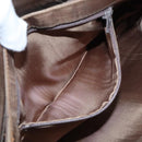 Burberrys Nova Check Shoulder Bag Canvas Beige Gold Auth ki4954-21