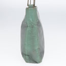 PRADA Shoulder Bag Nylon Khaki Silver Auth ki4969-4