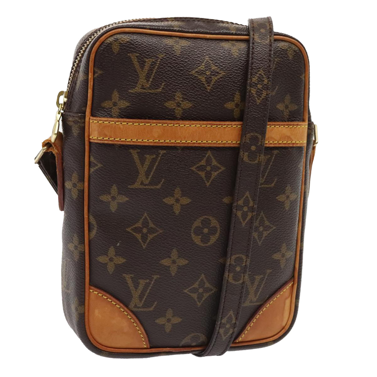 LOUIS VUITTON Monogram Danube Shoulder Bag M45266 LV Auth ki4979