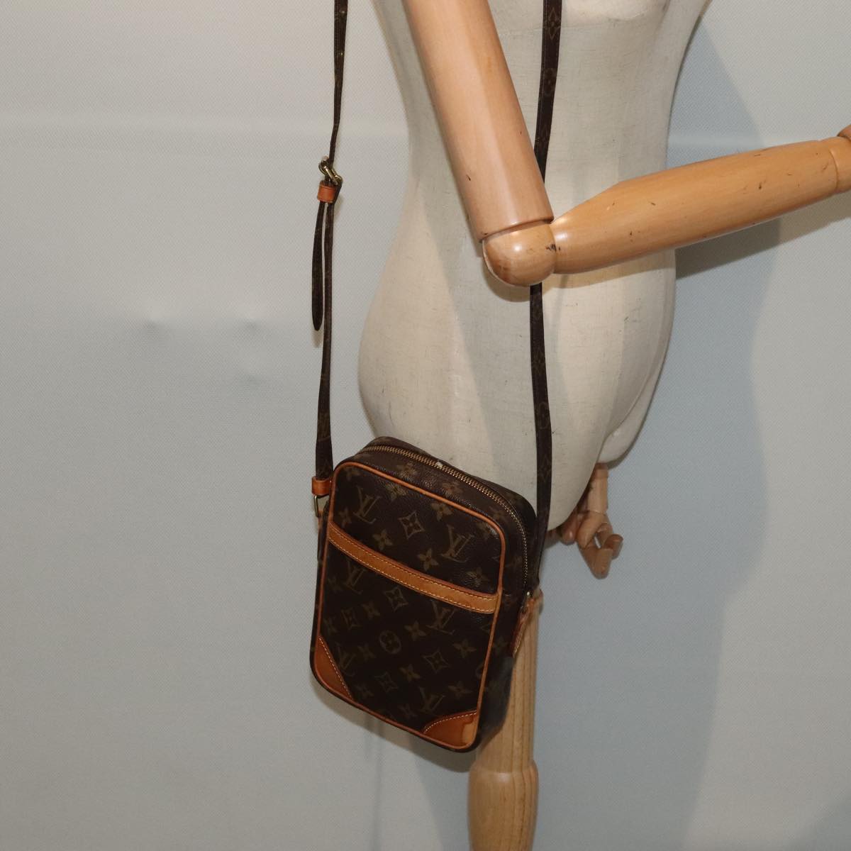 LOUIS VUITTON Monogram Danube Shoulder Bag M45266 LV Auth ki4979