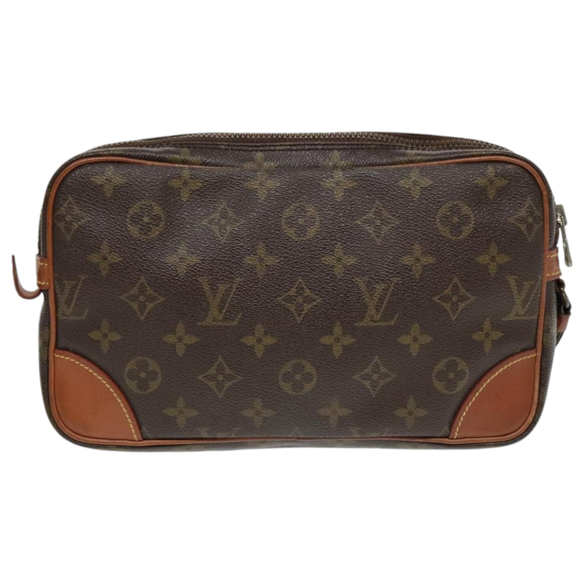 LOUIS VUITTON Monogram Marly Dragonne GM Clutch Bag Vintage M51825 Auth ki5005 - 0