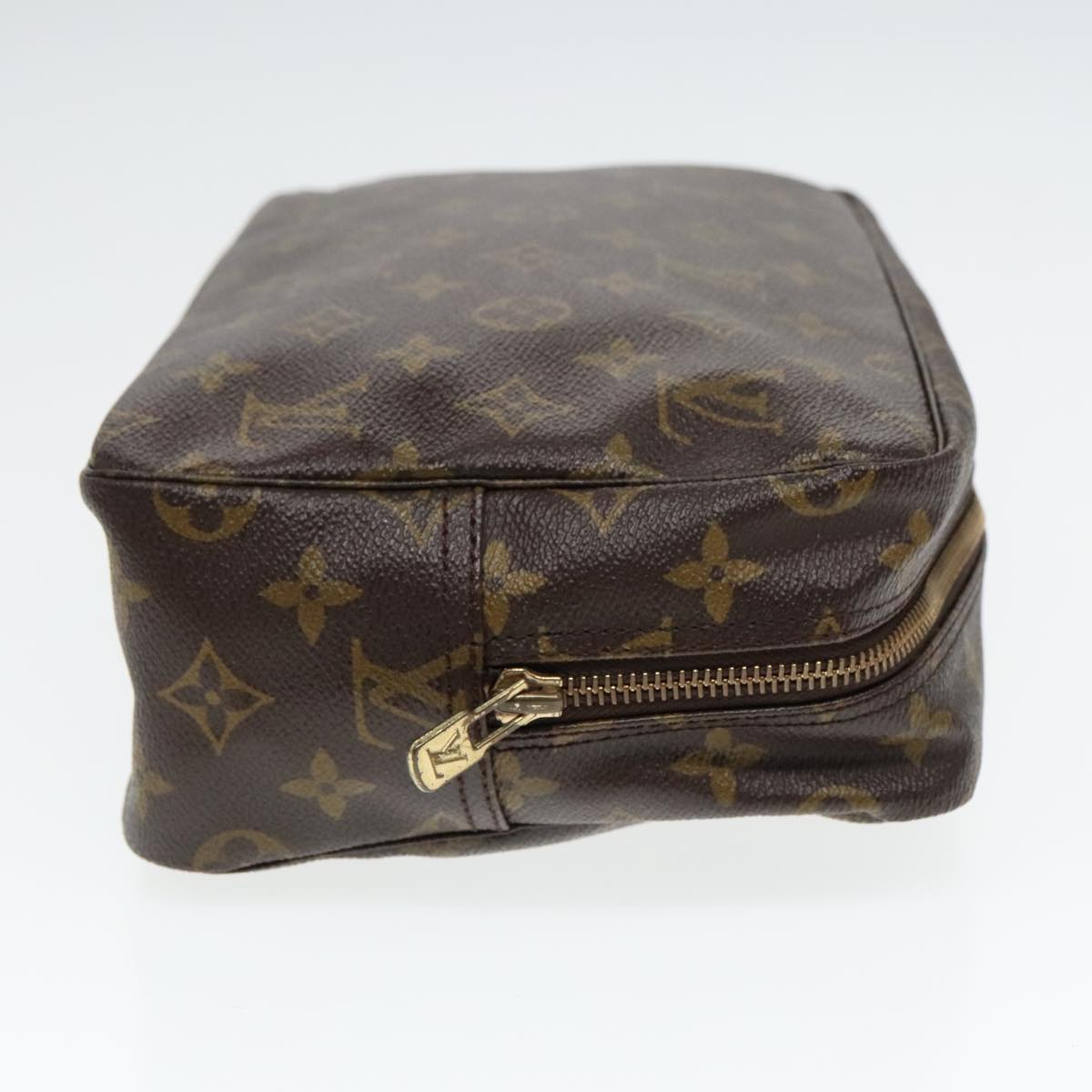 LOUIS VUITTON Monogram Trousse Toilette 28 Clutch Bag M47522 LV Auth ki5006