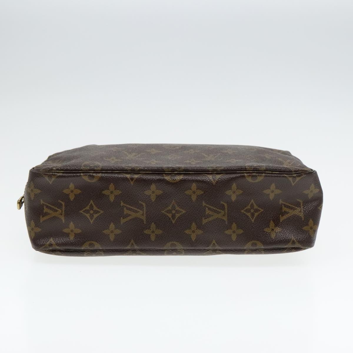 LOUIS VUITTON Monogram Trousse Toilette 28 Clutch Bag M47522 LV Auth ki5006