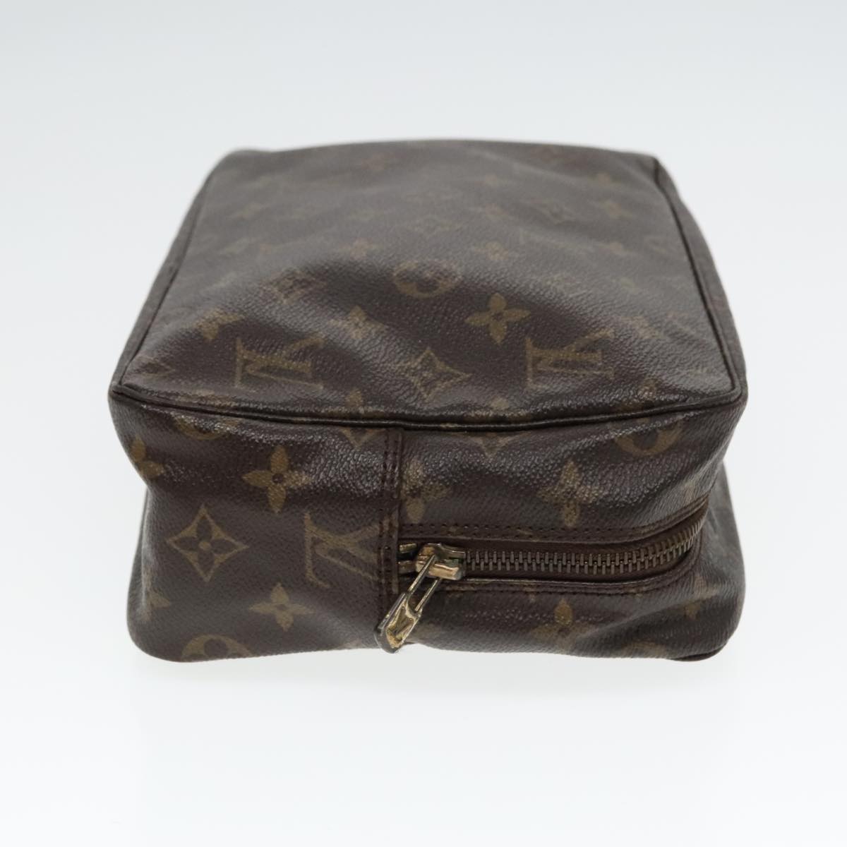 LOUIS VUITTON Monogram Trousse Toilette 28 Clutch Bag M47522 LV Auth ki5007