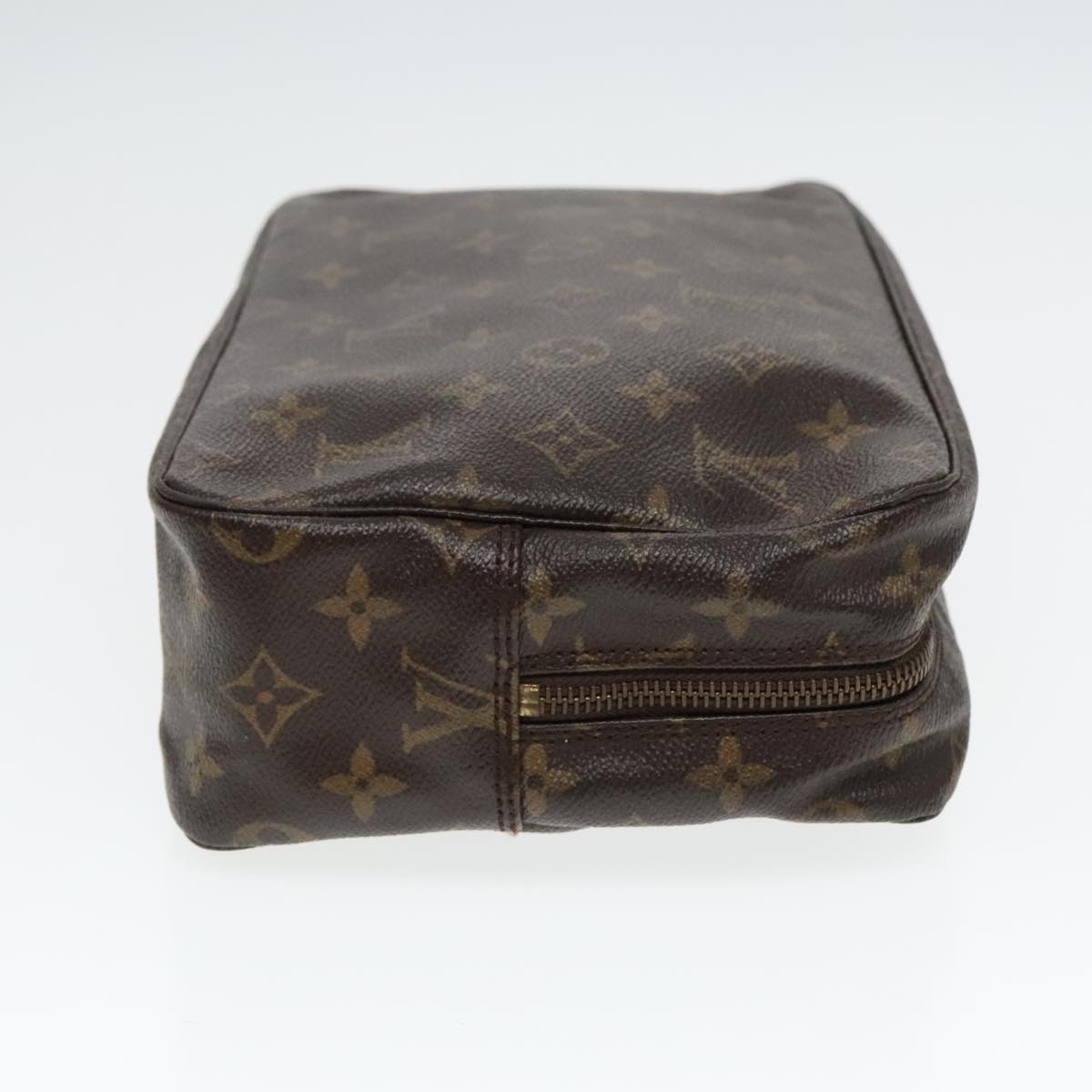 LOUIS VUITTON Monogram Trousse Toilette 28 Clutch Bag M47522 LV Auth ki5007