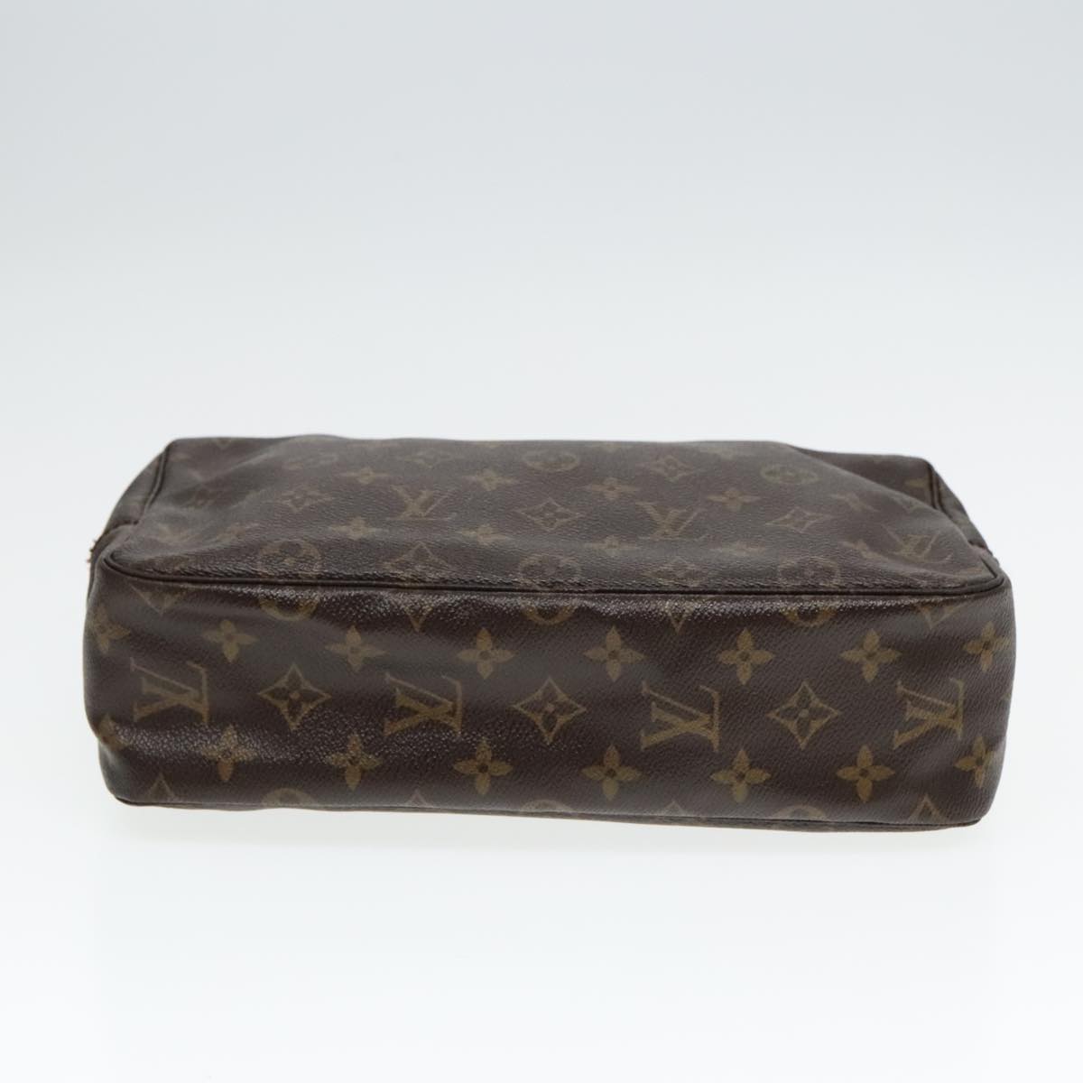 LOUIS VUITTON Monogram Trousse Toilette 28 Clutch Bag M47522 LV Auth ki5007