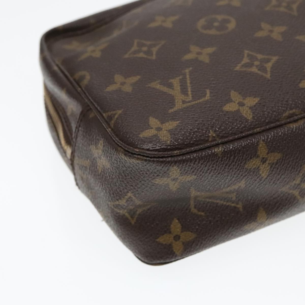 LOUIS VUITTON Monogram Trousse Toilette 23 Clutch Bag M47524 LV Auth ki5008