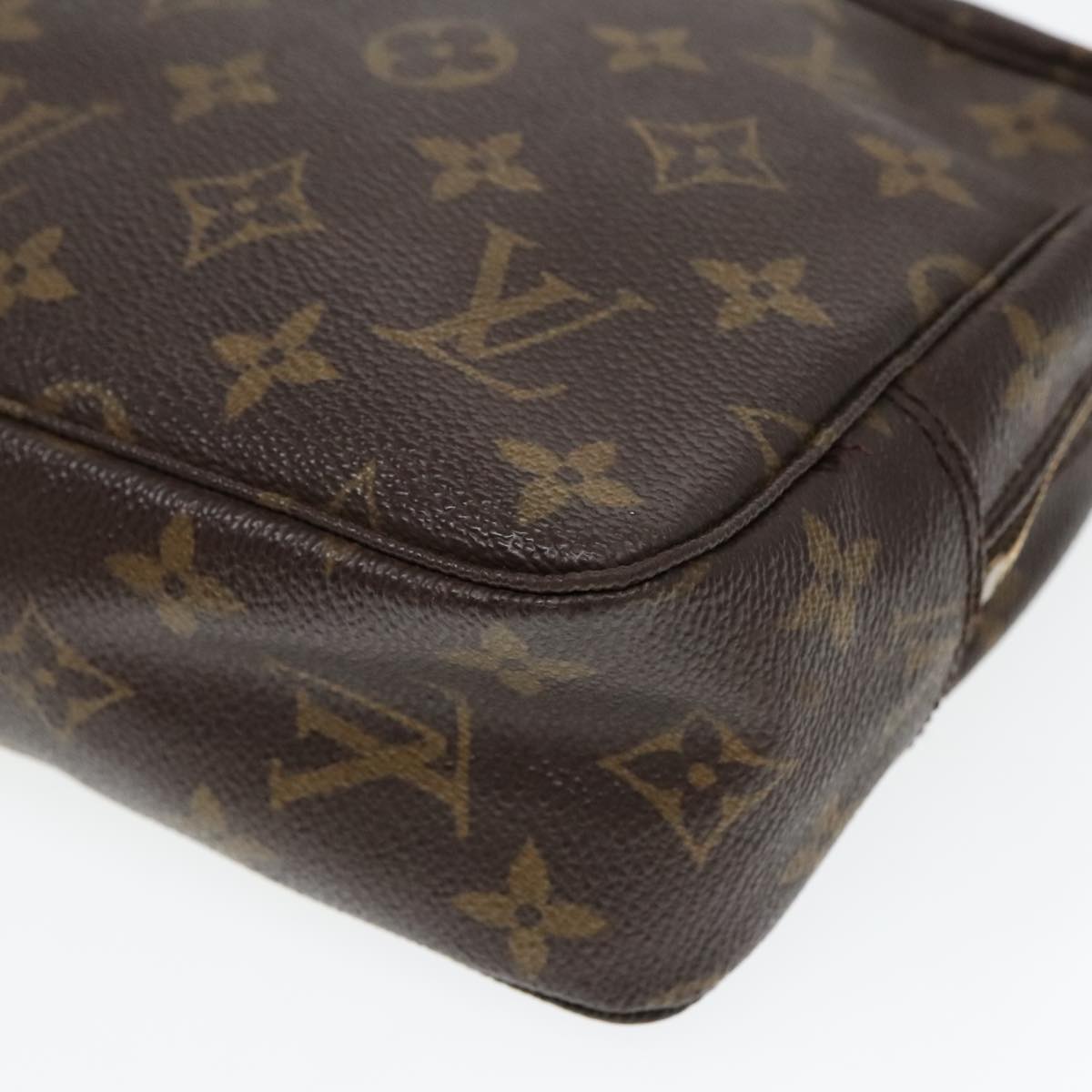 LOUIS VUITTON Monogram Trousse Toilette 23 Clutch Bag M47524 LV Auth ki5008