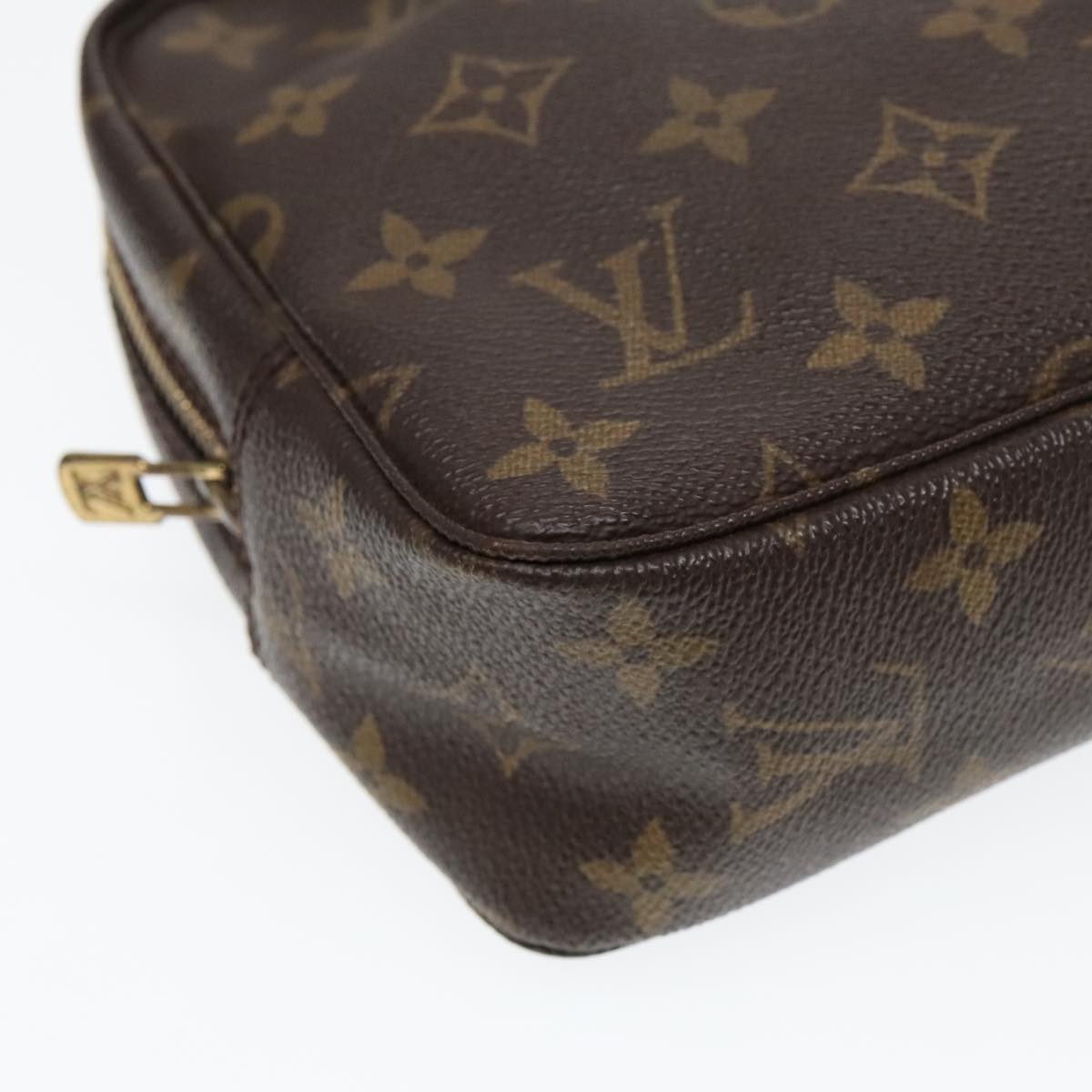 LOUIS VUITTON Monogram Trousse Toilette 23 Clutch Bag M47524 LV Auth ki5008