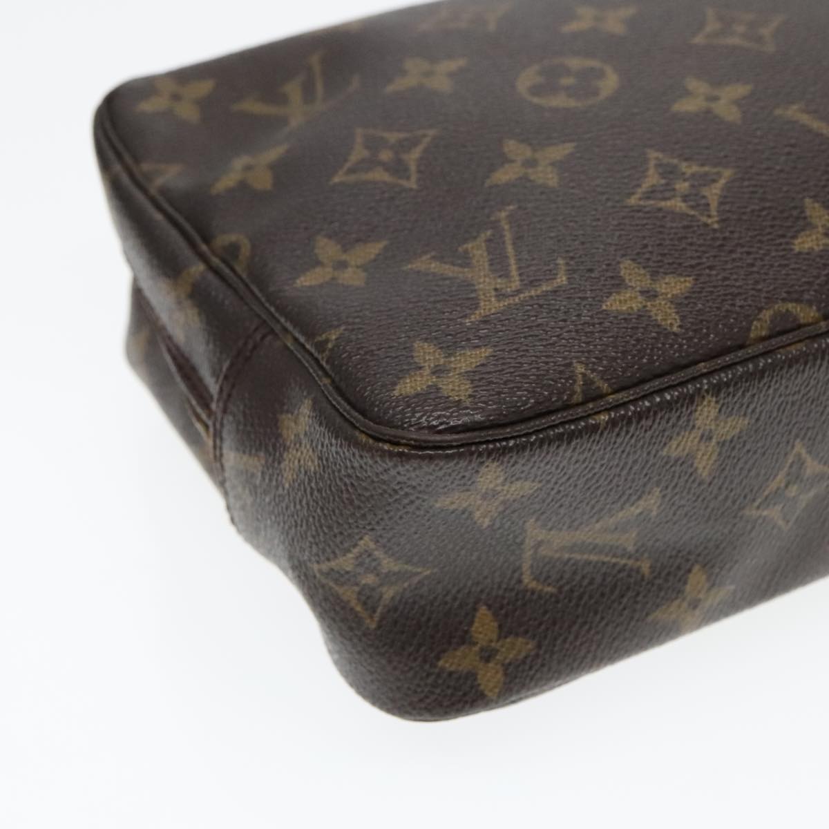 LOUIS VUITTON Monogram Trousse Toilette 23 Clutch Bag M47524 LV Auth ki5009