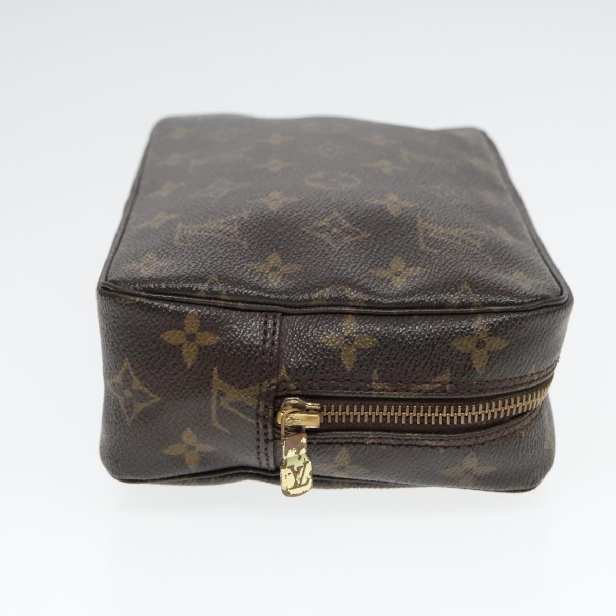 LOUIS VUITTON Monogram Trousse Toilette 23 Clutch Bag M47524 LV Auth ki5009